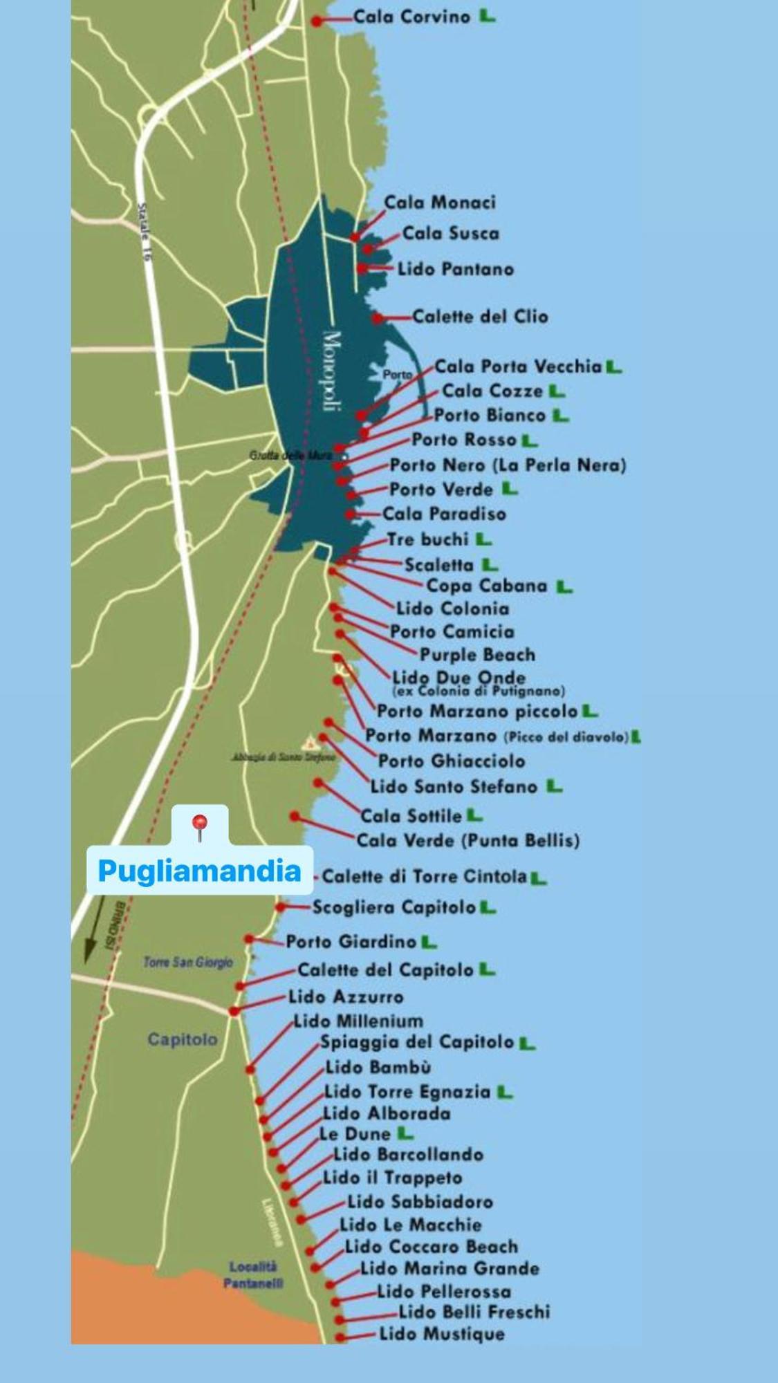 Pugliamandia Villa Monopoli Ngoại thất bức ảnh